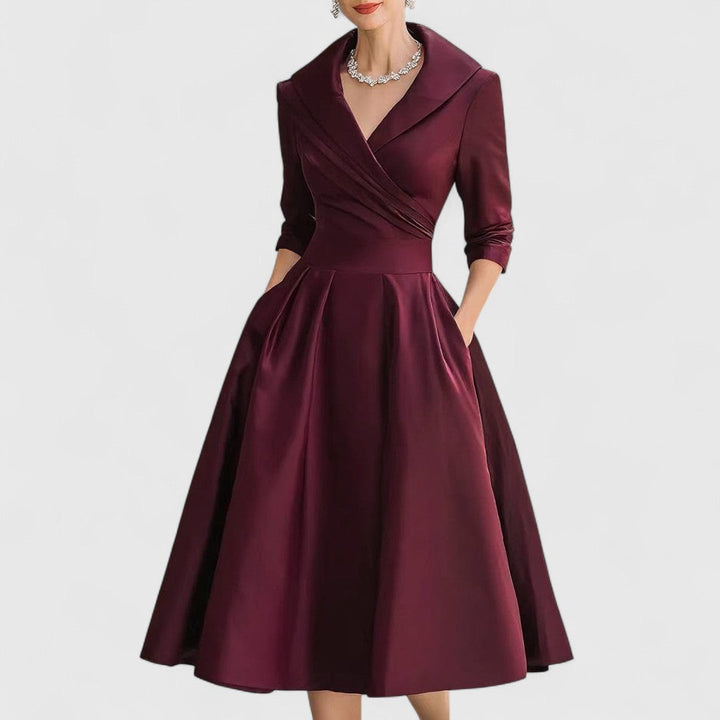 Marley| Elegant Midi Dress