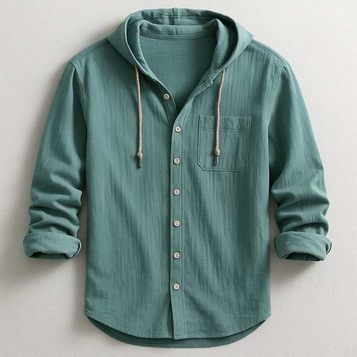 William | Luxury Shirt with Hood