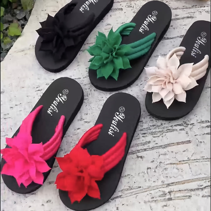 Eulalie | Floral Comfort Sandals