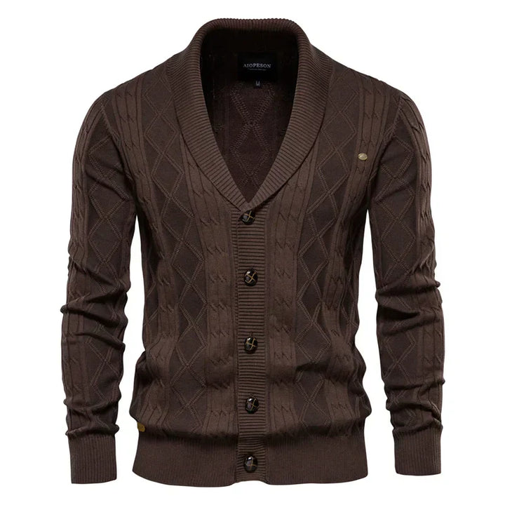Corey | Men's button-up cardigan