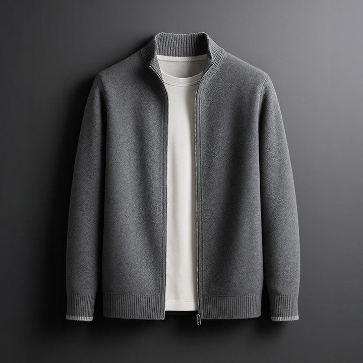 Noel | KNITTED JACKET WITH ZIP